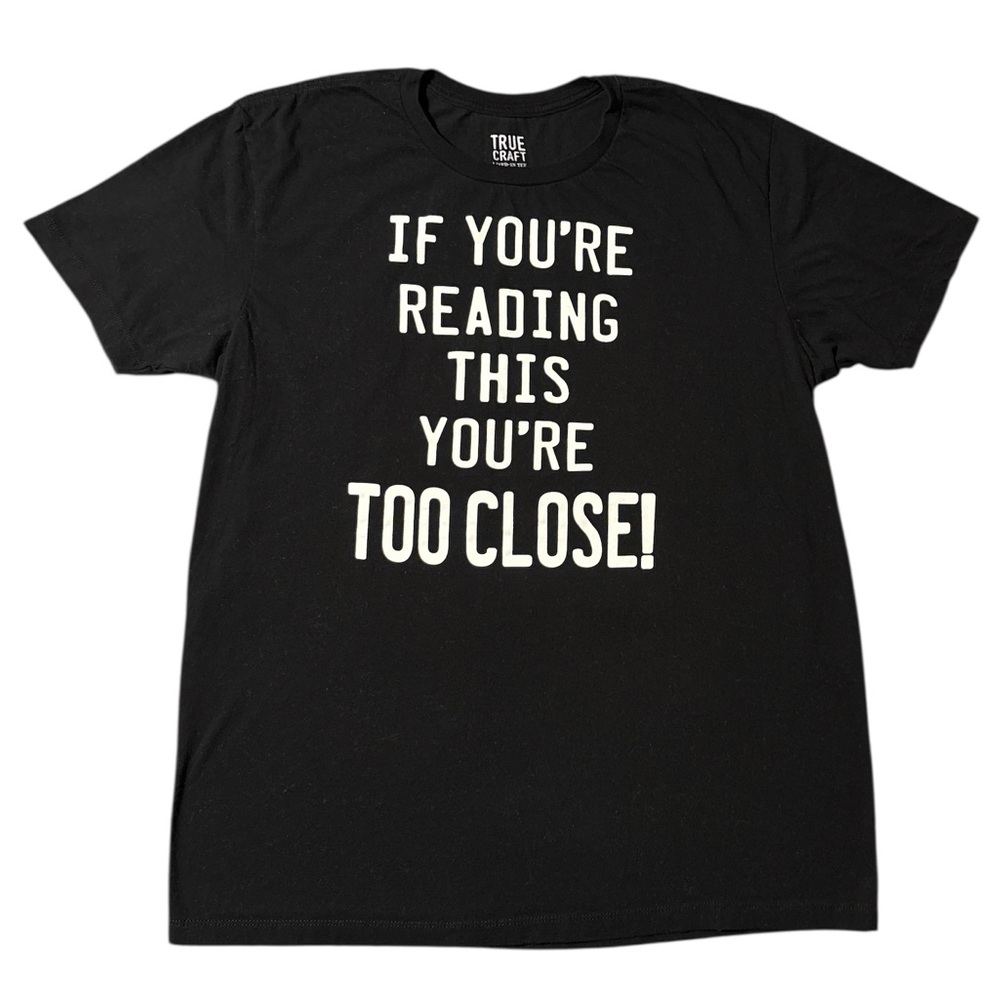 True Craft Black Graphic Tee